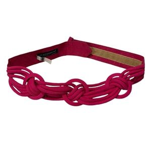 Vintage Ginnie Johansen Inc Dallas Pink Belt.